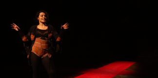 Indicada ao Prêmio APTR, ‘TIP (antes que me queimem eu mesma me atiro no fogo)’ em curta temporada, no Teatro Total Energies