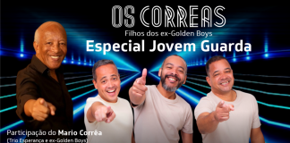 ‘Os Correas’, filhos dos ex-Golden Boys, levam o legado da família adiante e fazem homenagem à Jovem Guarda nesta sexta(8) no Dolores Club
