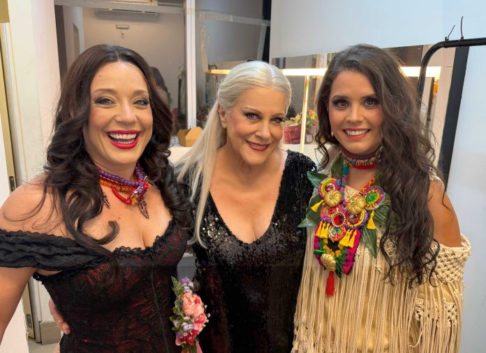 1 - Helga Nemetik, Lucinha Lins e Mona Vilardo